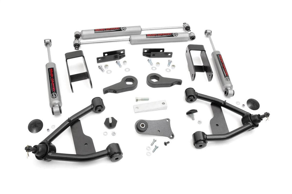 Rough Country 24230 Suspension Lift Kit w/Shocks for Select Chevrolet Blazer, Chevrolet S10, Chevrolet S10 Blazer, GMC Jimmy, GMC S15, GMC S15 Jimmy, GMC Sonoma