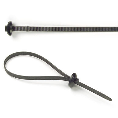 Grote 83-6049 Nylon Cable Ties, Button Head Tie, 9.63" Length
