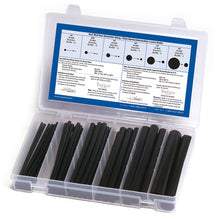 Load image into Gallery viewer, Grote 83-6502 Dual &amp; Single Wall Tubing Kits, Dual Wall, Black