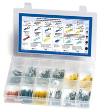 Load image into Gallery viewer, Grote 83-6538 Nylon &amp; PVC Terminal Kits, Nylon Terminal &amp; Connector Assortment Kit, 120 Pack