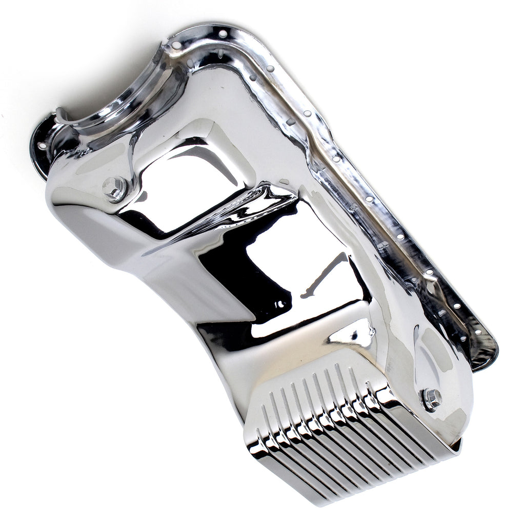 83-93-Ford-5.0L-Fox-Body-Slam-Guard-Oil-Pan;-Front-Sump-Chrome