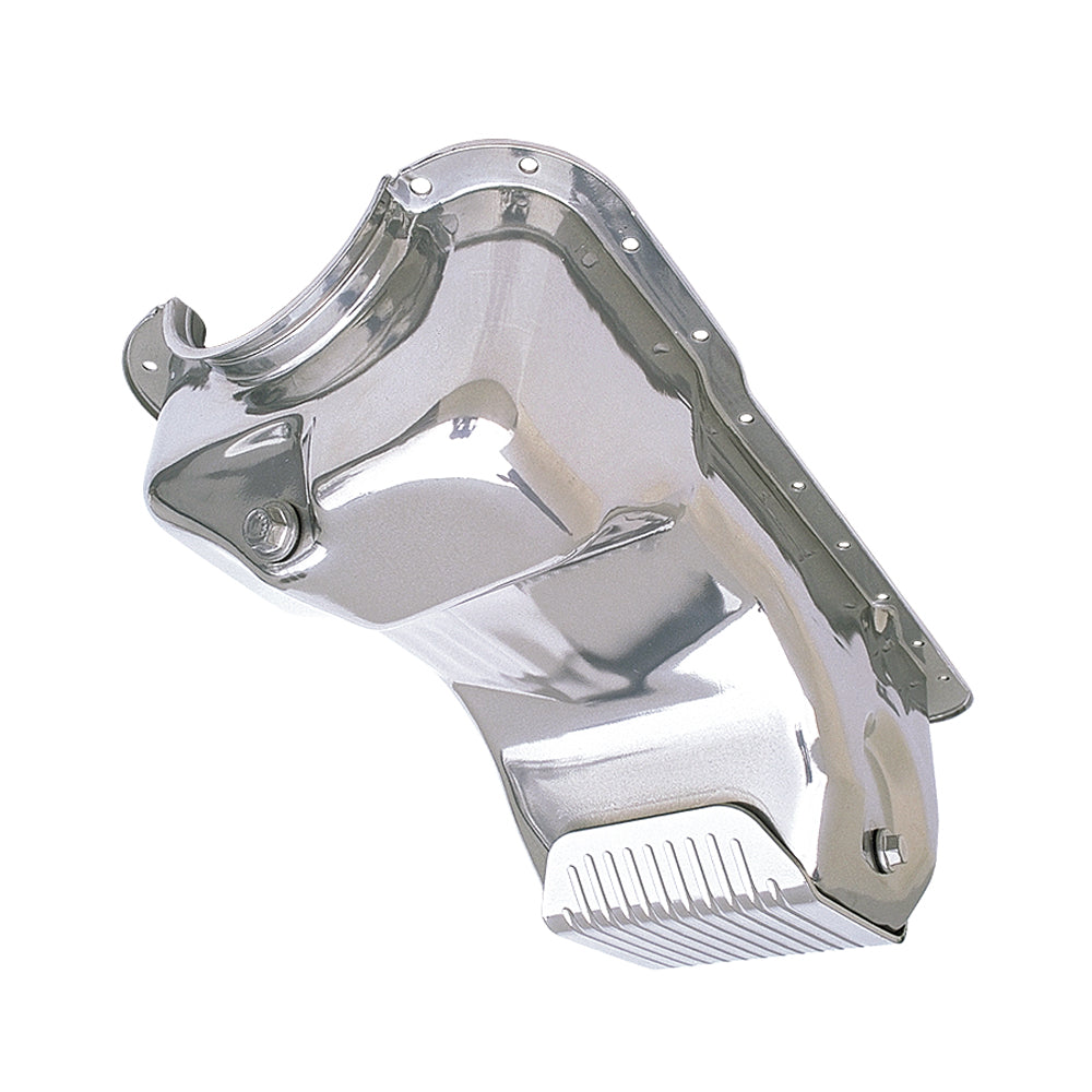83-93-Ford-5.0L-Fox-Body-Slam-Guard-Oil-Pan;-Front-Sump--Silver