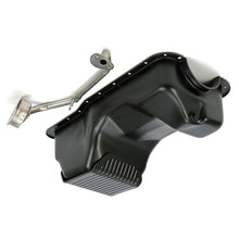 Load image into Gallery viewer, 83-93-Ford-5.0L-Fox-Body-Slam-Guard-Oil-Pan;-Front-Sump--Asphalt-Black