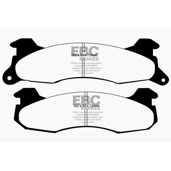 83-93-Ford-Mustang-2.3-(Rear-Rotors)-Greenstuff-Rear-Brake-Pads