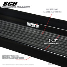 Load image into Gallery viewer, 83-Inches-Black-Sg6-Running-Boards-(Brkt-Sold-Sep)
