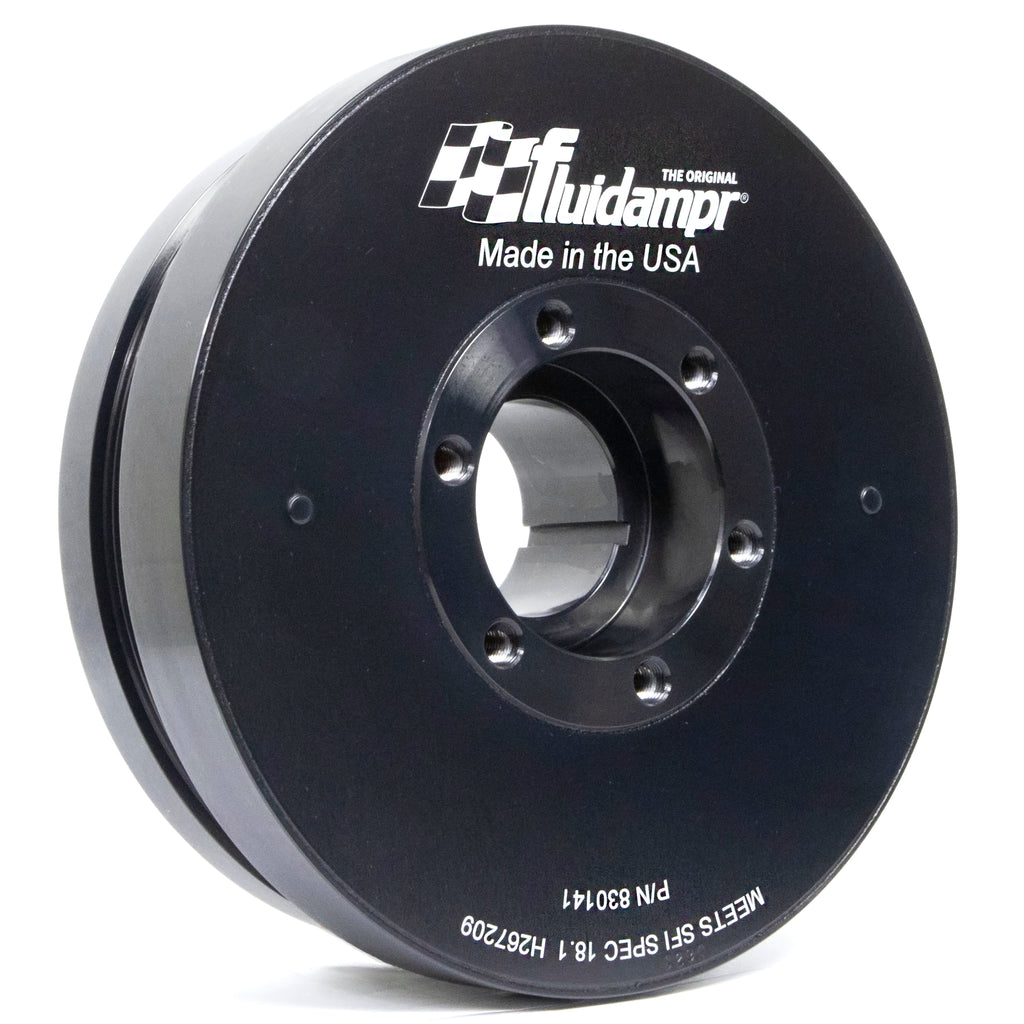 Fluidampr 830141 Harmonic Balancer - Fluidampr - 2017-2019 GM / Chevy Duramax L5P for Select Chevrolet Silverado HD, Chevrolet Silverado HD, GMC Sierra HD, GMC Sierra HD