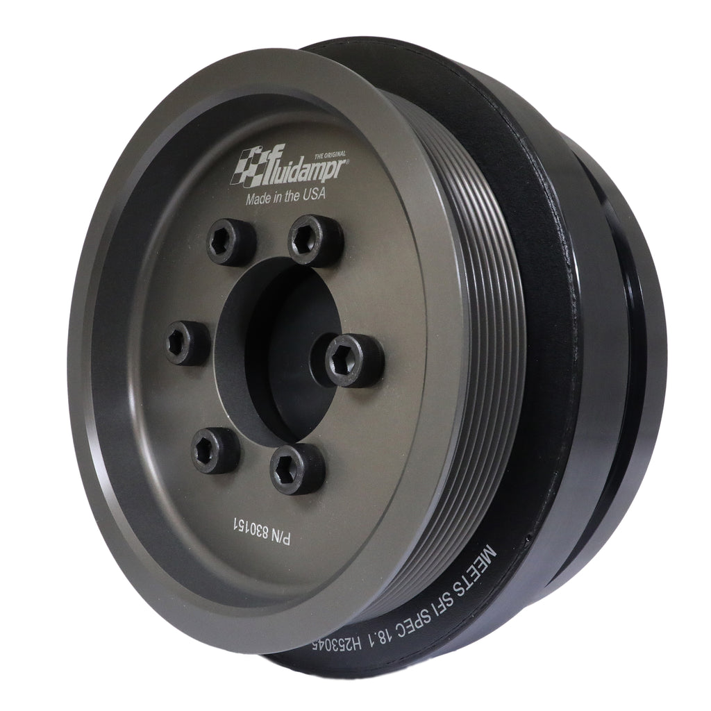 Fluidampr 830151 Harmonic Balancer - Fluidampr - 2020+ GM / Chevy Duramax L5P for Select Chevrolet Silverado HD, Chevrolet Silverado HD, GMC Sierra HD, GMC Sierra HD
