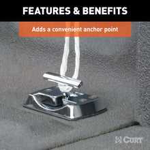 Load image into Gallery viewer, CURT 83060 Fold-Away Rope Hook (1,200 lbs.)