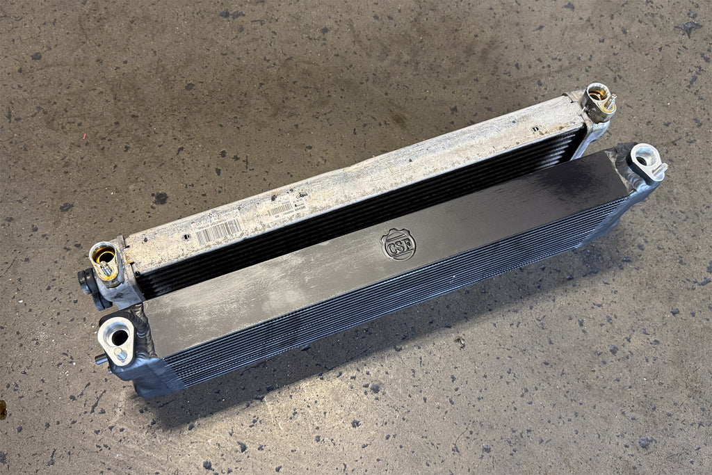 CSF Cooling - Racing & High Performance Division 8317 F1X M5/M6 / F9X M5/M8 / G9X M5 High-Performance Engine Oil Cooler for Select BMW M5, BMW M5 Touring, BMW M6, BMW M6 Gran Coupe, BMW M8, BMW M8 Gran Coupe, BMW M850i xDrive, BMW M850i xDrive Gran Coupe