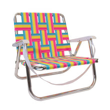 Load image into Gallery viewer, KUMA 831-KM-BTLC-LP Backtrack LOW Chair - Lollipop - Yellow/Pink/Teal