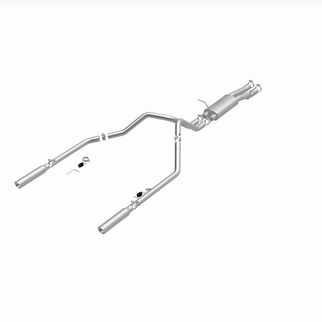 MagnaFlow Exhaust Products 15829 Street Series Polished Cat-Back System for Select Chevrolet Silverado HD, Chevrolet Silverado HD Classic, GMC Sierra HD, GMC Sierra HD Classic