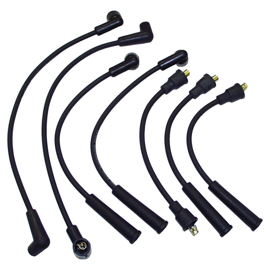 Crown Automotive Jeep Replacement 83300088 Ignition Wire Set for Select 72-86 CJs, 87-90 YJ, 65-86 SJ, J-Series, 72-73 C104