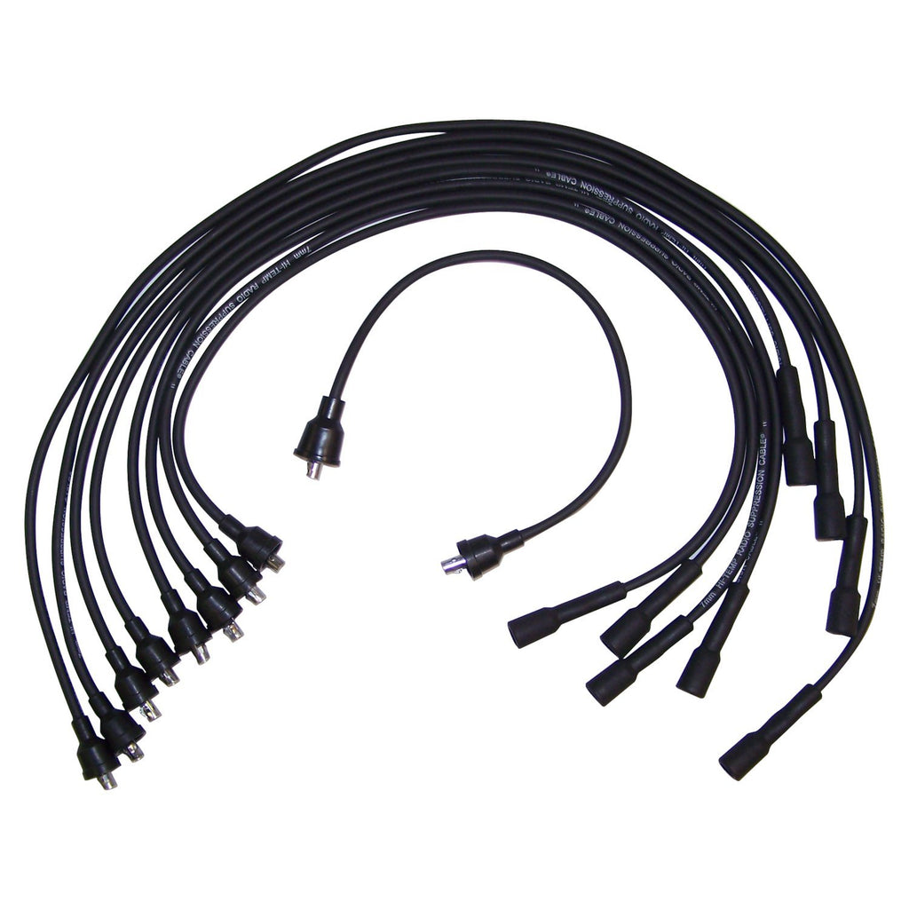 Crown Automotive Jeep Replacement 83300090 Ignition Wire Set for 71-81 CJ-5, CJ-6, CJ-7, 71-91 SJ, J-Series, 72-73 C104 for Select Jeep CJ5, Jeep CJ6, Jeep CJ7, Jeep Cherokee, Jeep Commando, Jeep Grand Wagoneer, Jeep J-100, Jeep J-2500, Jeep J-2600, Jeep