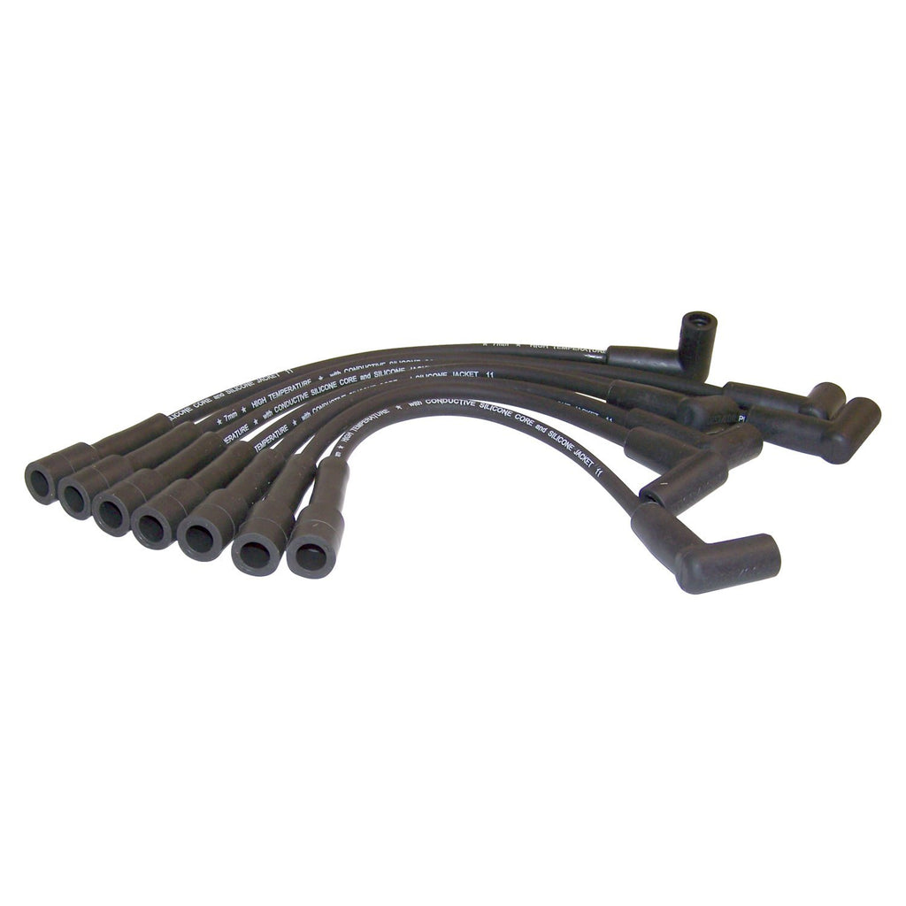 Crown Automotive Jeep Replacement 83300156 Ignition Wire Set for 1987-1990 Jeep XJ Cherokee, MJ Comanche w/ 4.0L Engine for Select Jeep Cherokee, Jeep Comanche