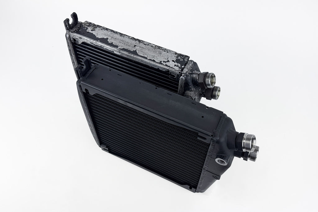 CSF Cooling - Racing & High Performance Division 8334 Porsche 964 / 993 OEM+ Performance Engine Oil Cooler for Select Porsche 911