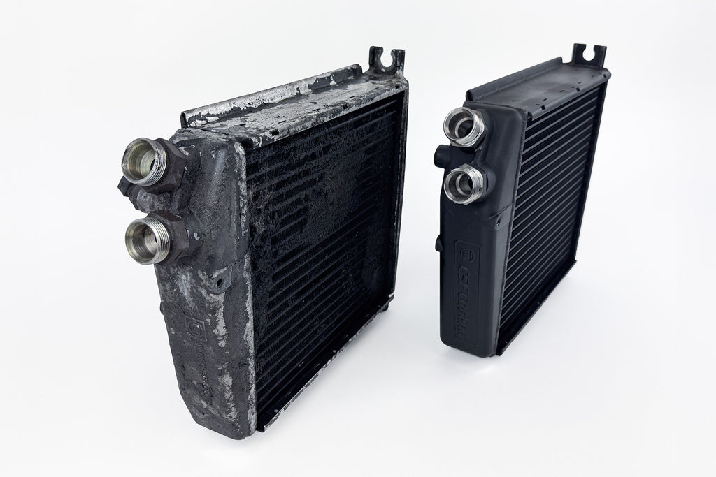 CSF Cooling - Racing & High Performance Division 8334 Porsche 964 / 993 OEM+ Performance Engine Oil Cooler for Select Porsche 911