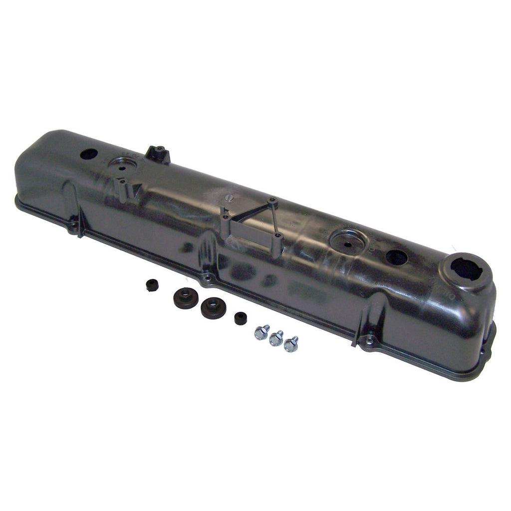 Crown Automotive Jeep Replacement 83501398 Black Plastic Valve Cover for 81-86 CJ-5, CJ-7, CJ-7 SJ, J-Series w/ 4.2L Engine for Select Jeep CJ5, Jeep CJ7, Jeep Cherokee, Jeep DJ5, Jeep Grand Wagoneer, Jeep J10, Jeep J20, Jeep Scrambler, Jeep Wagoneer