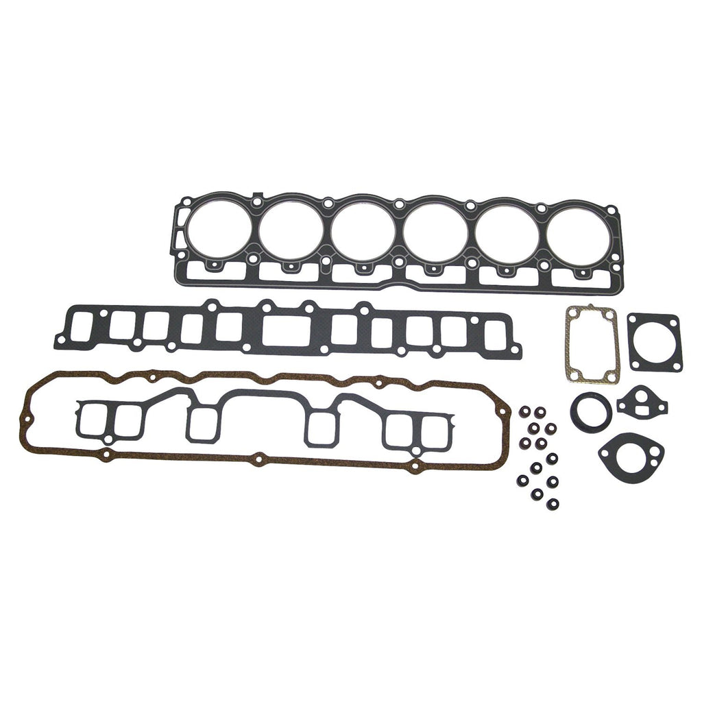 Crown Automotive Jeep Replacement 83502384 Upper Engine Gasket Set for Jeep CJ-7, CJ-8, YJ, SJ, J-Series w/ 4.2L Engine for Select Jeep CJ5, Jeep CJ6, Jeep CJ7, Jeep Cherokee, Jeep Commando, Jeep DJ5, Jeep Grand Wagoneer, Jeep J-100, Jeep J-2500, Jeep