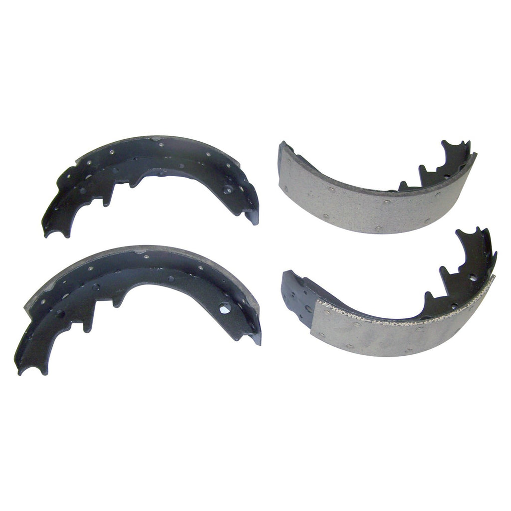 Crown Automotive Jeep Replacement 83502385 Brake Shoe Set for Select Jeep 1987-95 YJ and 1986-92 XJ, MJ, w/ Dana 44 Rear