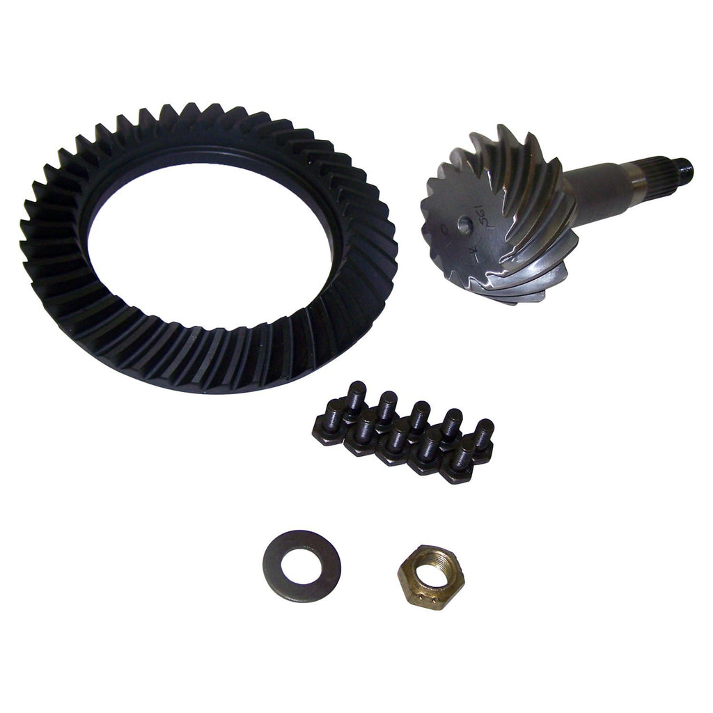 Crown Automotive Jeep Replacement 83504197 Ring & Pinion Kit for Select 86-03 Jeep TJ, YJ, XJ, MJ w/ D44 Rear, 3.07 Ratio