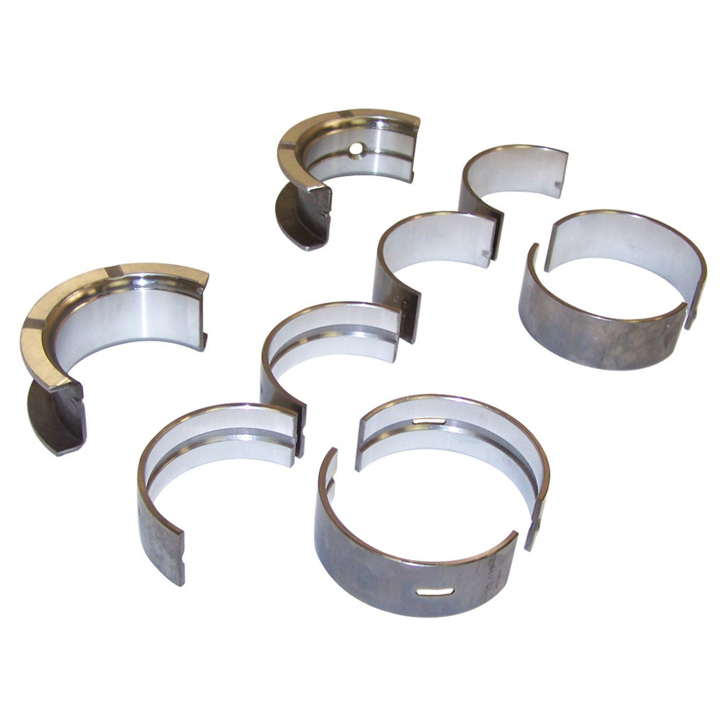 Crown Automotive Jeep Replacement 83507079K010 .010" Crankshaft Main Bearing Set 91-06 Jeep TJ, YJ, XJ, MJ, WJ, ZJ w/ 4.0L Eng. for Select Jeep Cherokee, Jeep Comanche, Jeep Grand Cherokee, Jeep TJ, Jeep Wagoneer, Jeep Wrangler