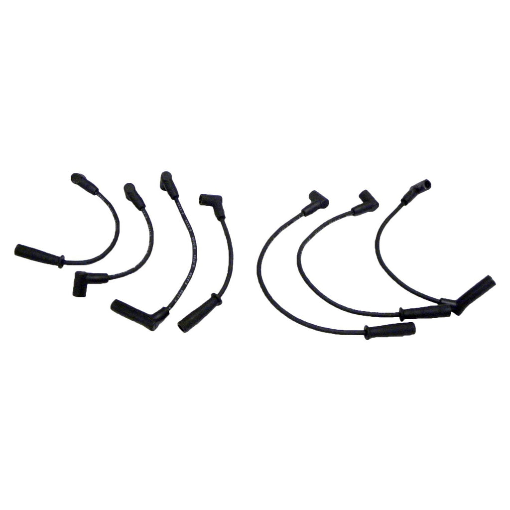 Crown Automotive Jeep Replacement 83507178 Ignition Wire Set - 91-99 Jeep TJ, YJ Wrangler, XJ Cherokee, MJ Comanche w/ 4.0L for Select Jeep Cherokee, Jeep Comanche, Jeep TJ, Jeep Wrangler