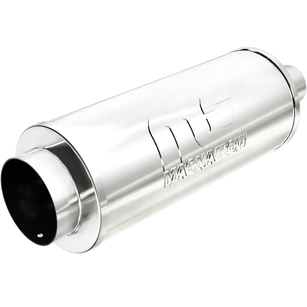 MagnaFlow Exhaust Products 14846 Straight-Through Performance Muffler; 2.25/4in. Center/Center; 6x14x6 Body