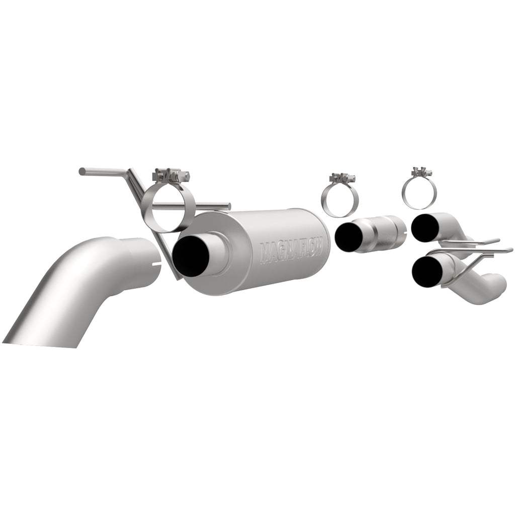 MagnaFlow Exhaust Products 17107 Off Road Pro Series Gas Stainless Cat-Back for Select Ford F-150, Lincoln Mark LT