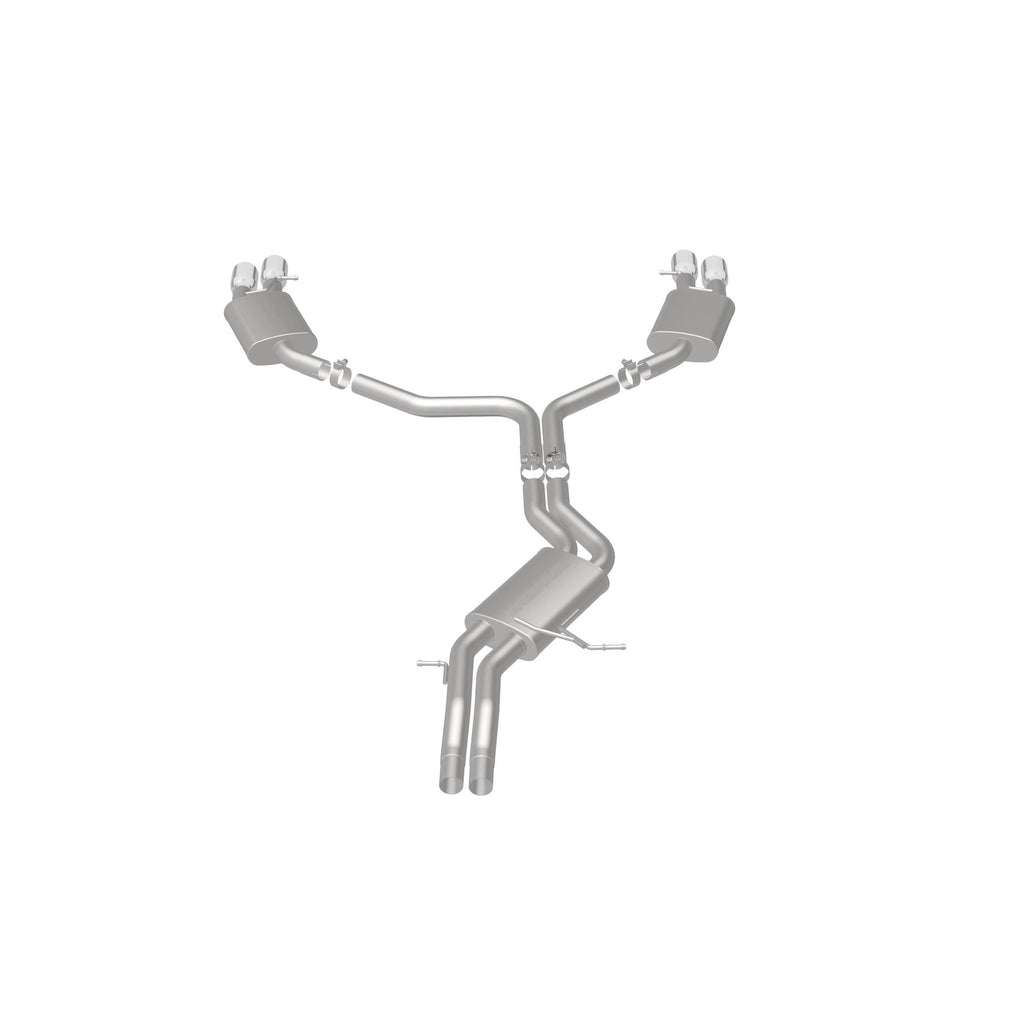 MagnaFlow Exhaust Products 16598 Sport Series Polished Cat-Back System for Select Audi S5