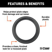 Load image into Gallery viewer, CURT 83720 Tie-Down Backing Plate Trim Ring for #83710