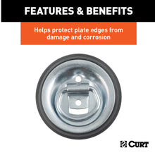 Load image into Gallery viewer, CURT 83720 Tie-Down Backing Plate Trim Ring for #83710