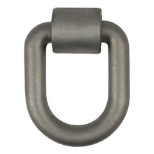 Load image into Gallery viewer, CURT 83780 3" x 4" Weld-On Tie-Down D-Ring (15,587 lbs, Raw Steel)