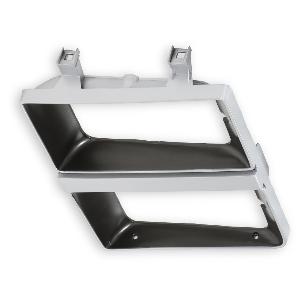 8384-C10-Rectangle-Headlight-Bezel-Dual-Headlight-Lh-Silver-W-Dark-Argent-G