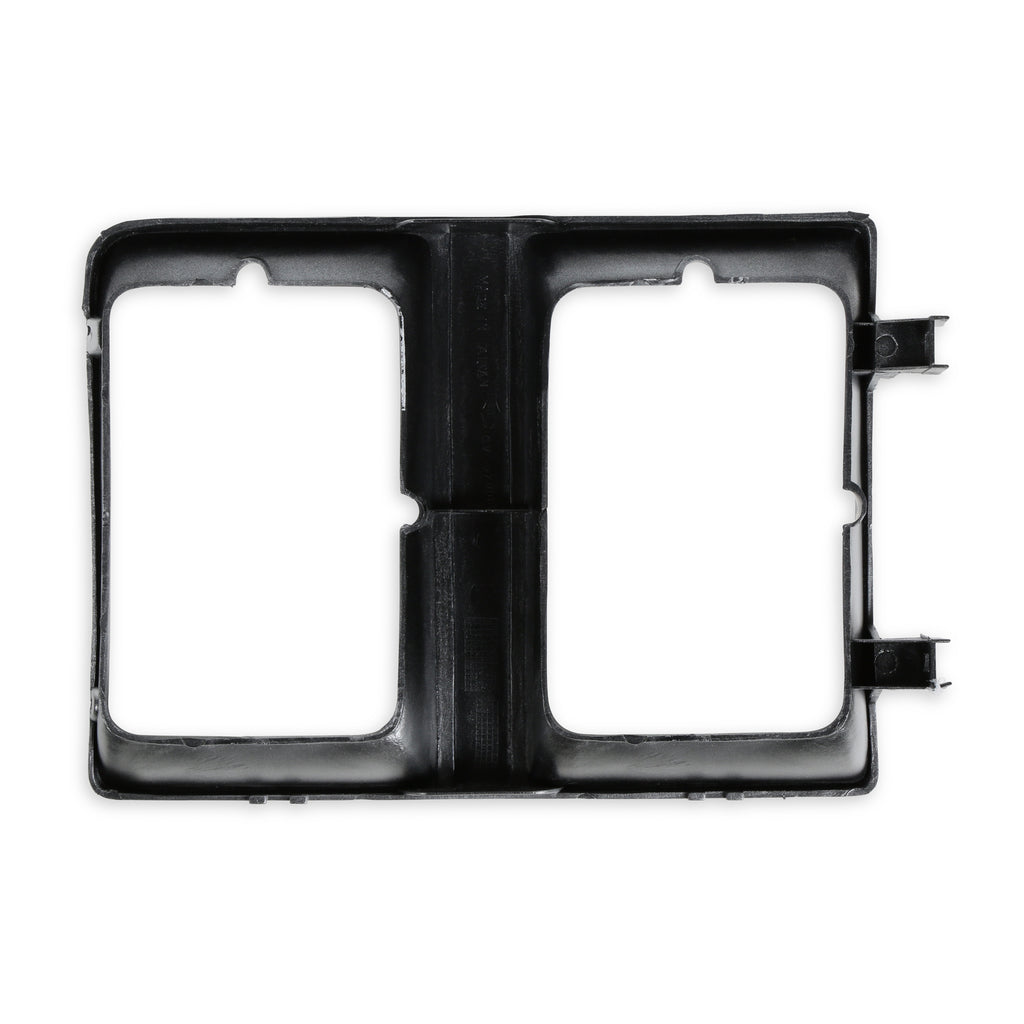 8384-C10-Rectangle-Headlight-Bezel-Dual-Headlight-Lh-Silver-W-Dark-Argent-G