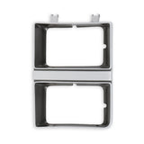 Holley 04-472  Classic Trucks C/K Headlight Bezel - Dual Headlight - LH