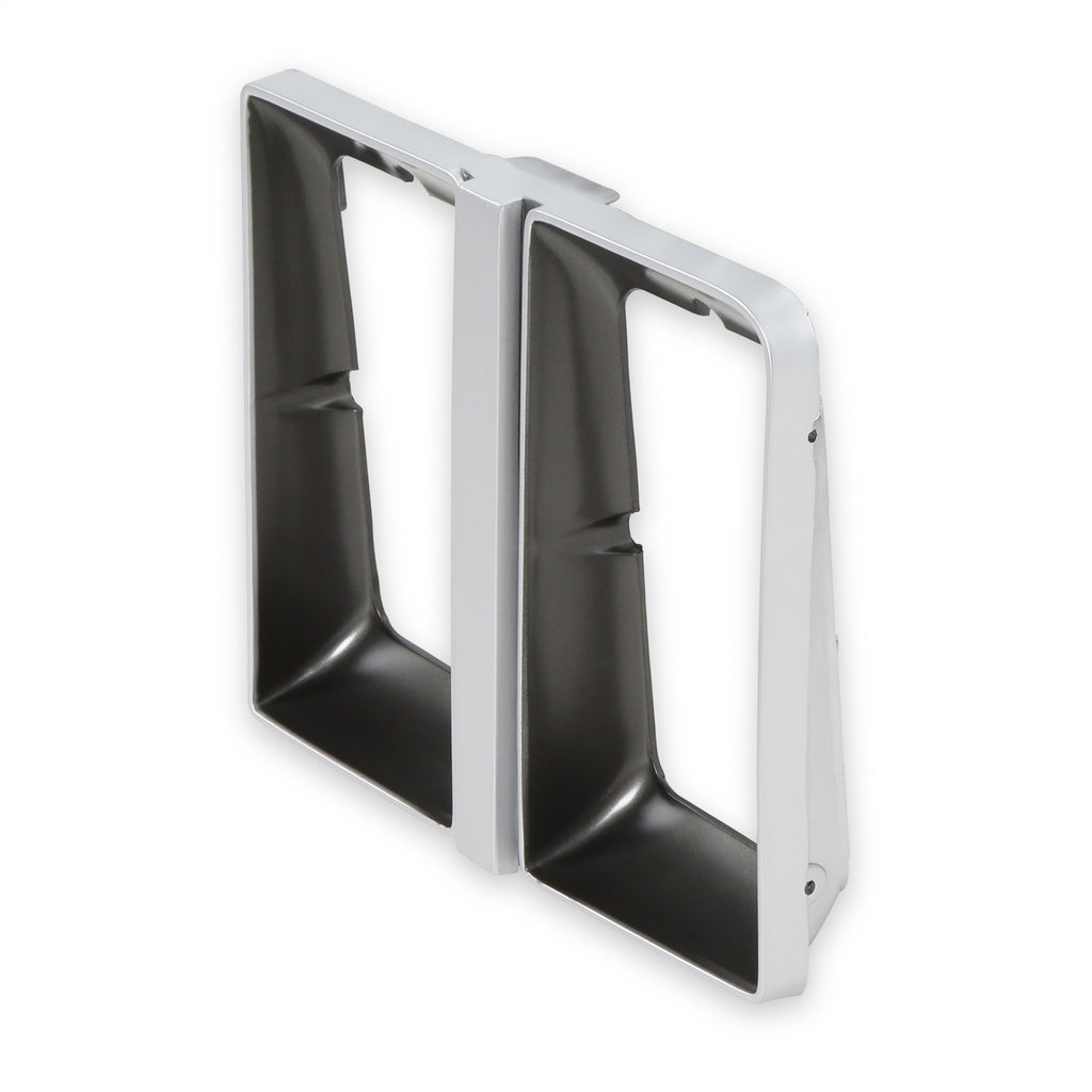 8384-C10-Rectangle-Headlight-Bezel-Dual-Headlight-Lh-Silver-W-Dark-Argent-G