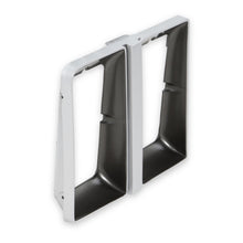 Load image into Gallery viewer, 8384-C10-Rectangle-Headlight-Bezel-Dual-Headlight-Rh-Silver-W-Dark-Argent-G
