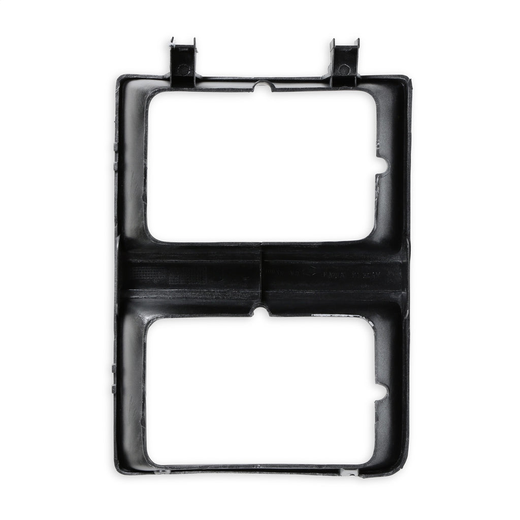 8384-C10-Rectangle-Headlight-Bezel-Dual-Headlight-Rh-Silver-W-Dark-Argent-G