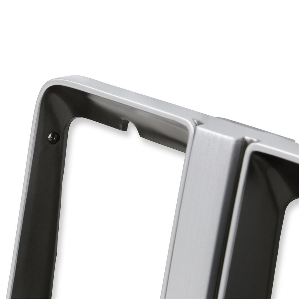 8384-C10-Rectangle-Headlight-Bezel-Dual-Headlight-Rh-Silver-W-Dark-Argent-G