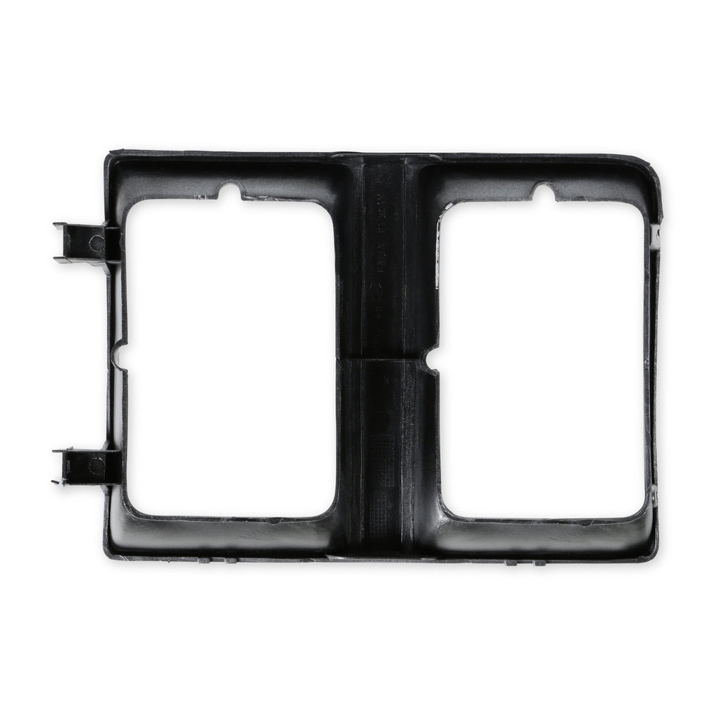 8384-C10-Rectangle-Headlight-Bezel-Dual-Headlight-Rh-Silver-W-Dark-Argent-G