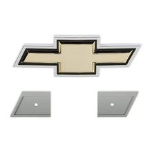 Load image into Gallery viewer, 8388-CK-Chevy-Bowtie-Grille-Emblem-For-4-Headlight-Grille-Gold-W-BlackSilve