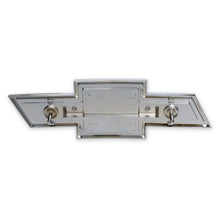 Load image into Gallery viewer, 8388-CK-Chevy-Bowtie-Grille-Emblem-For-4-Headlight-Grille-Gold-W-BlackSilve