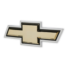 Load image into Gallery viewer, 8388-CK-Chevy-Bowtie-Grille-Emblem-For-4-Headlight-Grille-Gold-W-BlackSilve