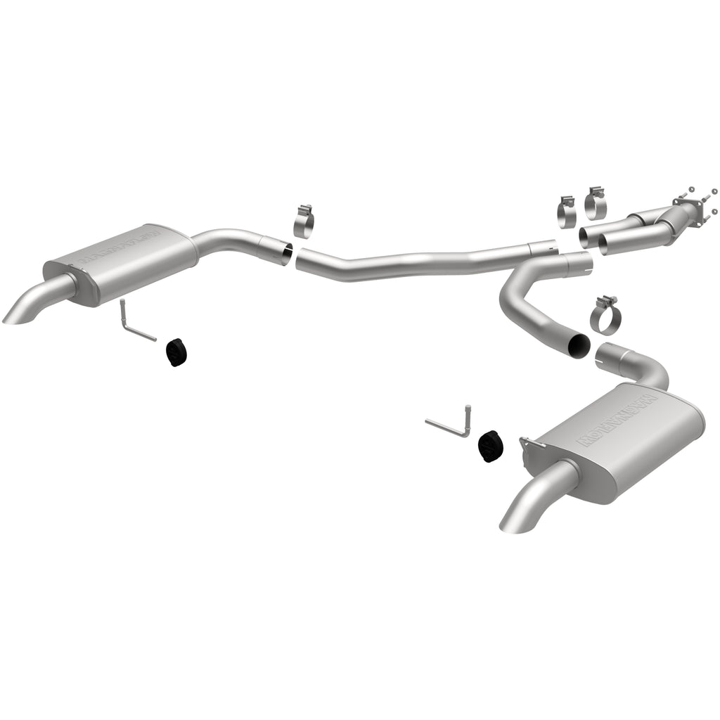 MagnaFlow Exhaust Products 16710 Street Series Satin Cat-Back System for Select Chevrolet Corvette