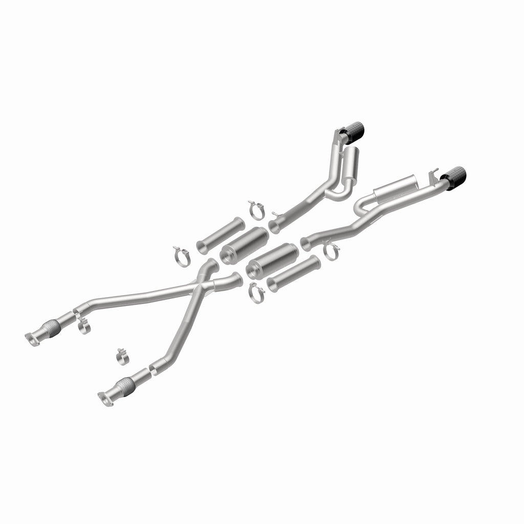 MagnaFlow Exhaust Products 19593 xMOD Series Carbon Fiber Tips Cat-Back System for Select Nissan Z