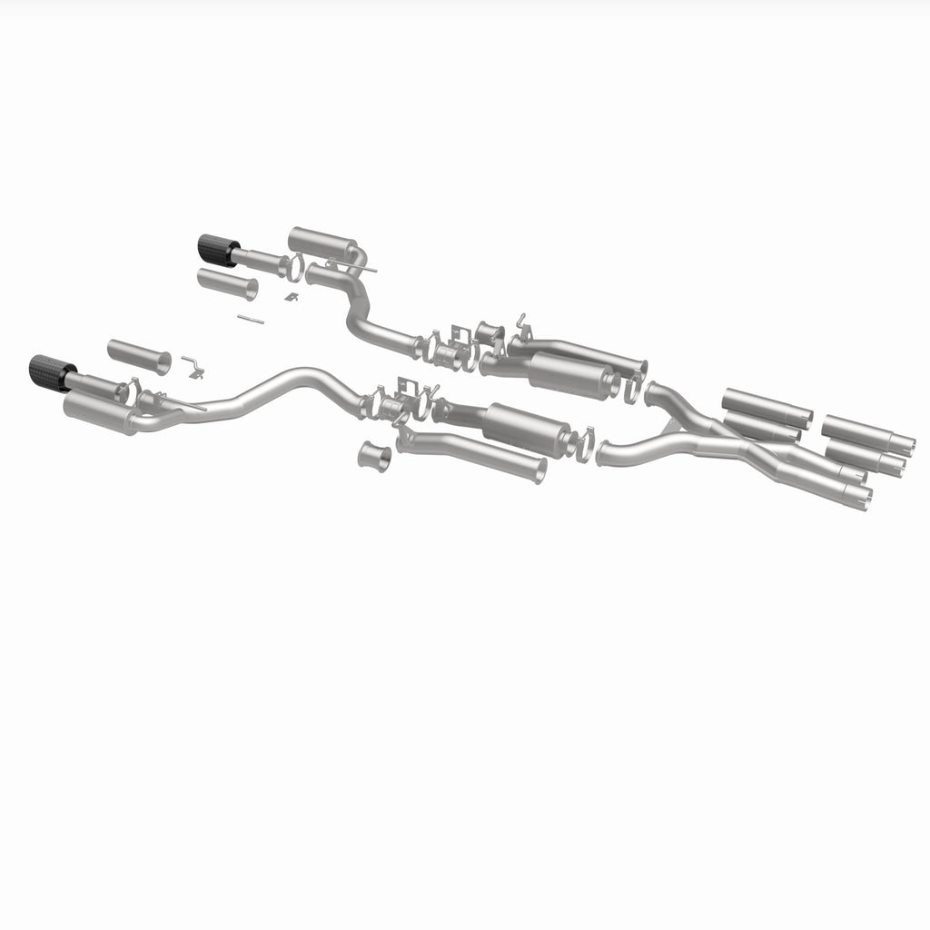 MagnaFlow Exhaust Products 19496 xMOD Series Carbon Fiber Tips Cat-Back System for Select Chrysler 300, Dodge Charger
