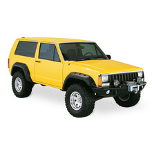 Load image into Gallery viewer, 84-01-Jeep-Cherokee-Cutout-Style-Flares-4Pc-Fits-2-Door-Sport-Utility-Only---Black