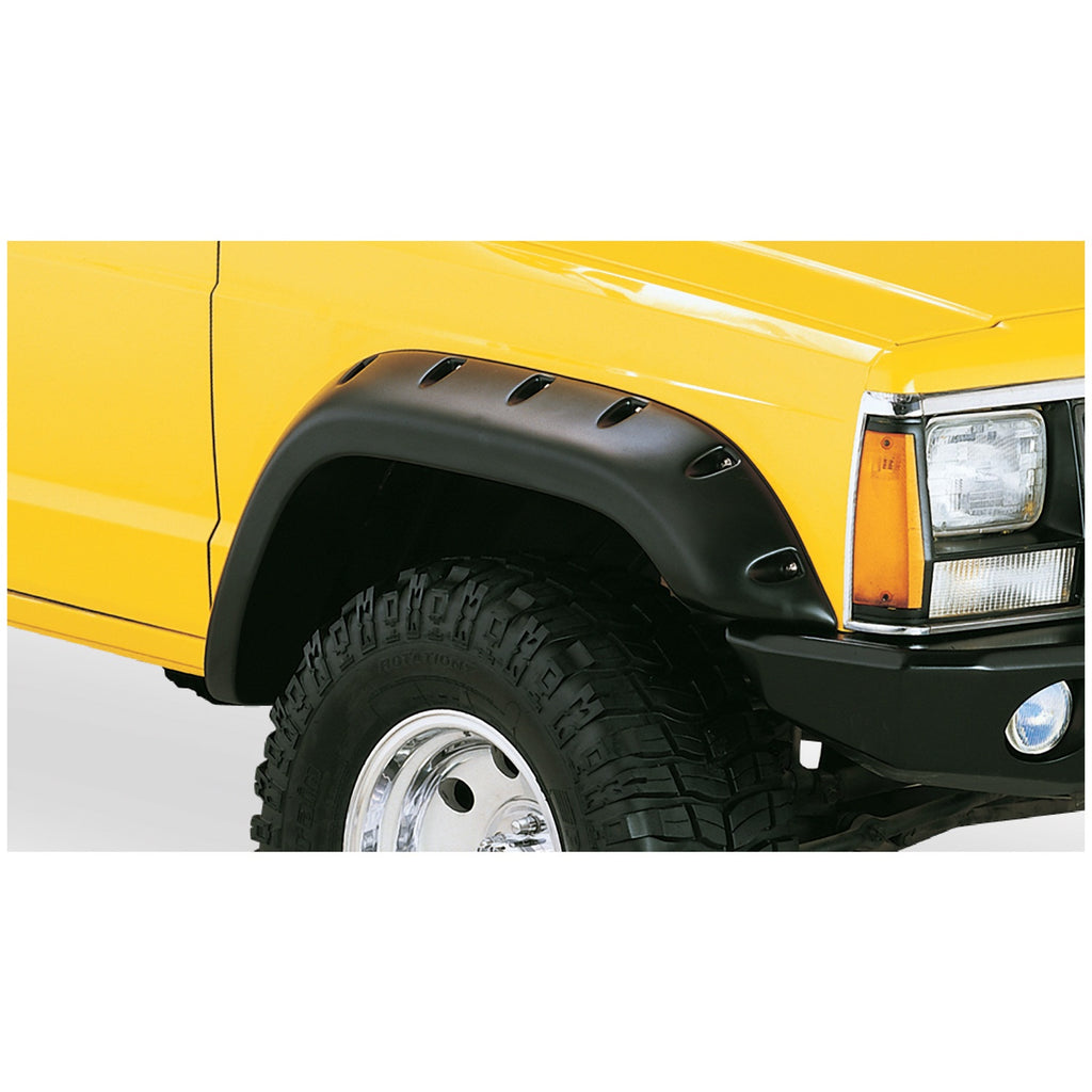 84-01-Jeep-Cherokee-Cutout-Style-Flares-4Pc-Fits-2-Door-Sport-Utility-Only---Black