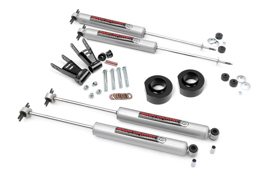 Rough Country 68030 Suspension Lift Kit w/Shocks for Select Jeep Cherokee