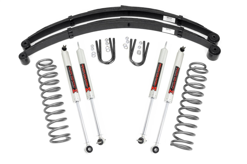 Rough Country 63040 Suspension Lift Kit w/Shocks for Select Jeep Cherokee